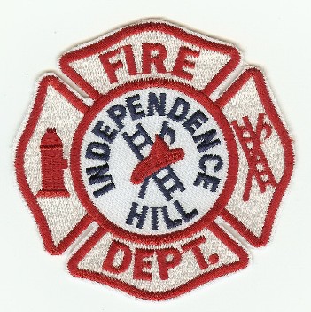 Independence Hill Fire Dept
Thanks to PaulsFirePatches.com for this scan.
Keywords: indiana department