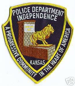 Independence Police Department (Kansas)
Thanks to apdsgt for this scan.
