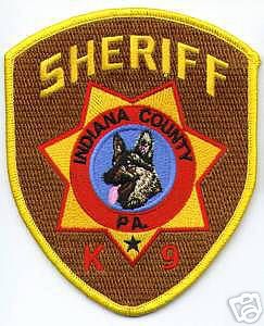 Indiana County Sheriff K-9 (Pennsylvania)
Thanks to apdsgt for this scan.
Keywords: k9