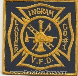 Ingram Volunteer Fire Department Ladder Company Number 1 (Pennsylvania)
Thanks to Mark Hetzel Sr. for this scan.
Keywords: v.f.d. vfd dept. co. #1