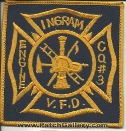 Ingram Volunteer Fire Department Engine Company Number 3 (Pennsylvania)
Thanks to Mark Hetzel Sr. for this scan.
Keywords: v.f.d. vfd dept. co. #3