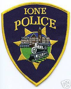 Ione Police (California)
Thanks to apdsgt for this scan.
