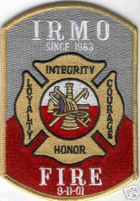 Irmo Fire
Thanks to Brent Kimberland for this scan.
(Confirmed)
www.irmofire.org
Used from: 2003-Present
Keywords: south carolina district