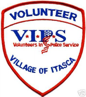 Itasca Volunteers in Police Service (Illinois)
Thanks to Jason Bragg for this scan.
Keywords: village of vips