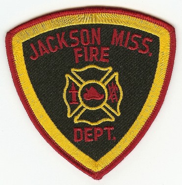 Jackson Fire Dept
Thanks to PaulsFirePatches.com for this scan.
Keywords: mississippi department