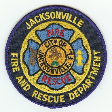 Jacksonville Fire and Rescue Department
Thanks to PaulsFirePatches.com for this scan.
Keywords: florida city of