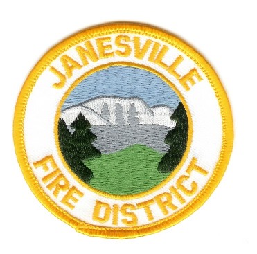 Janesville Fire District
Thanks to PaulsFirePatches.com for this scan.
Keywords: california