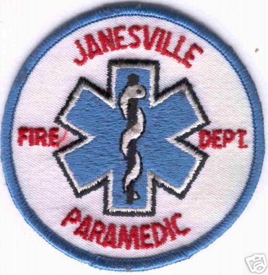 Janesville Fire Department Paramedic (Wisconsin)
Thanks to Brent Kimberland for this scan.
Keywords: dept.