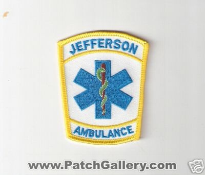 Jefferson Ambulance (South Dakota)
Thanks to Bob Brooks for this scan.
Keywords: ems