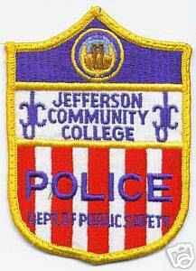 Jefferson Community College Police (Kentucky)
Thanks to apdsgt for this scan.
