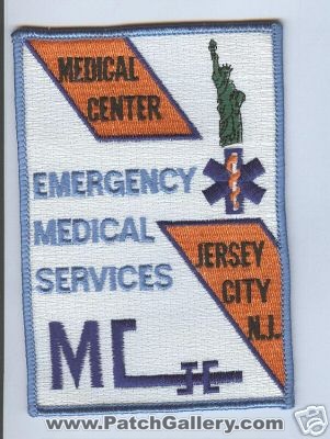 Medical Center Jersey City Emergency Medical Services EMS (New Jersey)
Thanks to Brent Kimberland for this scan.
Keywords: mcjc n.j.