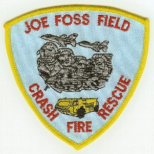 Joe Foss Field Crash Fire Rescue
Thanks to PaulsFirePatches.com for this scan.
Keywords: south dakota cfr arff aircraft