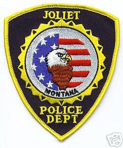 Joliet Police Dept (Montana)
Thanks to apdsgt for this scan.
Keywords: department