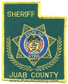 Juab County Sheriff's Department (Utah)
Thanks to Alans-Stuff.com for this scan.
Keywords: sheriffs dept.