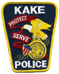 Kake Police (Alaska)
Thanks to BensPatchCollection.com for this scan.
