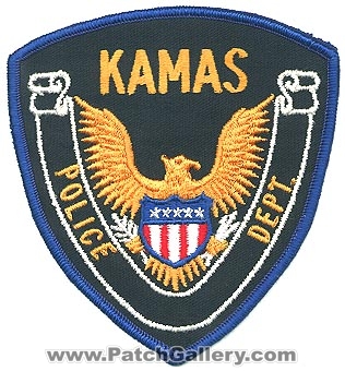Kamas Police Department (Utah)
Thanks to Alans-Stuff.com for this scan.
Keywords: dept.