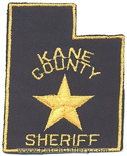 Kane County Sheriff's Department (Utah)
Thanks to Alans-Stuff.com for this scan.
Keywords: sheriffs dept.