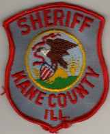 Kane County Sheriff
Thanks to BlueLineDesigns.net for this scan.
Keywords: illinois