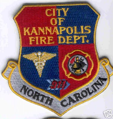 Kannapolis Fire Dept
Thanks to Brent Kimberland for this scan.
Keywords: north carolina department city of