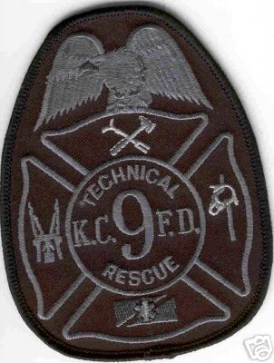 Kansas City Fire Department Technical Rescue 9 (Missouri)
Thanks to Brent Kimberland for this scan.
Keywords: kcfd k.c.f.d.