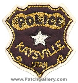 Kaysville Police Department (Utah)
Thanks to Alans-Stuff.com for this scan.
Keywords: dept.