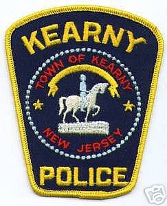 Kearny Police (New Jersey)
Thanks to apdsgt for this scan.
Keywords: town of