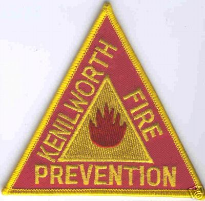 Kenilworth Fire Prevention
Thanks to Brent Kimberland for this scan.
Keywords: new jersey