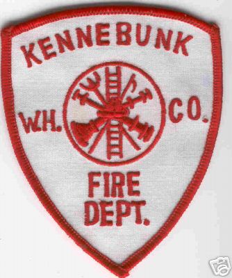 Kennebunk Fire Dept (Maine)
Thanks to Brent Kimberland for this scan.
Keywords: department w.h. wh company