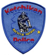 Ketchikan Police Bicycle Patrol (Alaska)
Thanks to BensPatchCollection.com for this scan.
