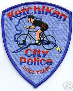 Ketchikan Police Bike Team (Alaska)
Thanks to apdsgt for this scan.
Keywords: city