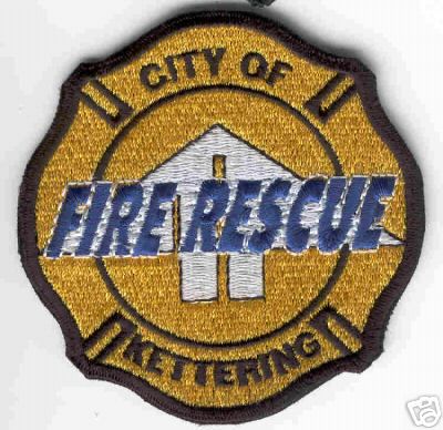 Kettering Fire Rescue
Thanks to Brent Kimberland for this scan.
Keywords: ohio city of