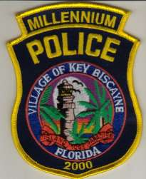 Key Biscayne Police Millennium 2000
Thanks to BlueLineDesigns.net for this scan.
Keywords: florida village of