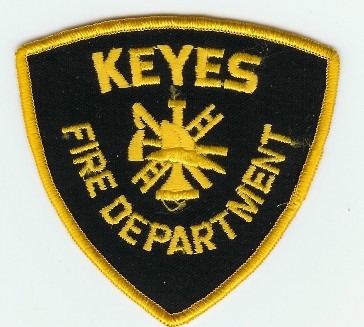 Keyes Fire Department
Thanks to PaulsFirePatches.com for this scan.
Keywords: california