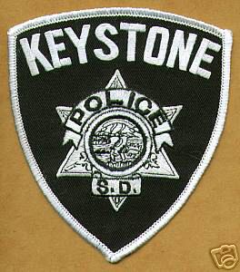 Keystone Police (South Dakota)
Thanks to apdsgt for this scan.
