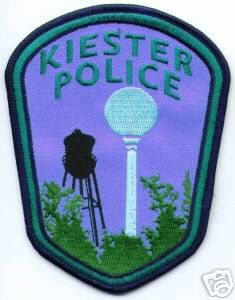 Kiester Police (Minnesota)
Thanks to apdsgt for this scan.
