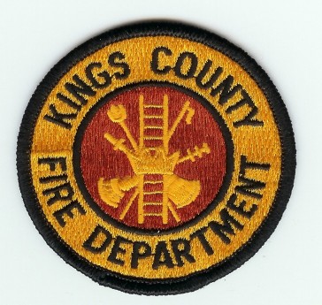 Kings County Fire Department
Thanks to PaulsFirePatches.com for this scan.
Keywords: california