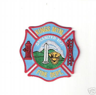 Kings Mountain Fire Dept (North Carolina)
Thanks to Bob Brooks for this scan.
Keywords: department mtn