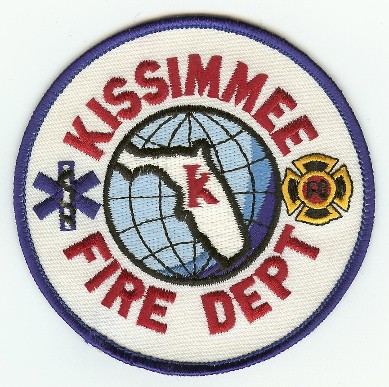 Kissimmee Fire Dept
Thanks to PaulsFirePatches.com for this scan.
Keywords: florida department