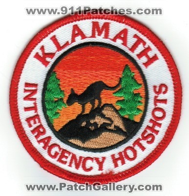 Klamath Interagency HotShots Wildland Fire (California)
Thanks to Paul Howard for this scan. 
