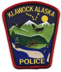 Klawock Police (Alaska)
Thanks to BensPatchCollection.com for this scan.

