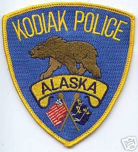 Kodiak Police (Alaska)
Thanks to apdsgt for this scan.
