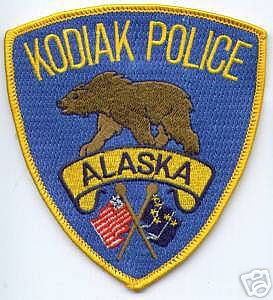 Kodiak Police (Alaska)
Thanks to apdsgt for this scan.
