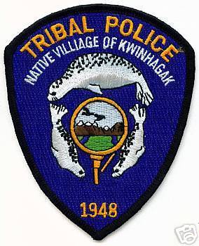 Kwinhagak Tribal Police (Alaska)
Thanks to apdsgt for this scan.
Keywords: native village of