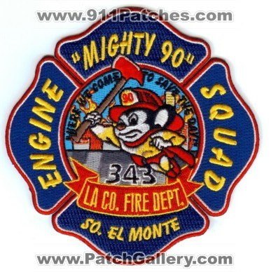 California - Los Angeles County Fire Department Station 90 (California ...