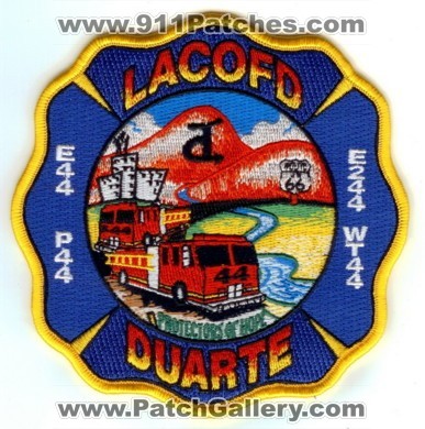 Los Angeles County Fire Department Station 44 (California)
Thanks to Paul Howard for this scan.
Keywords: l.a. la co. f.d. fd dept. lacofd e44 p44 e244 wt44 engine pumper water tender duarte