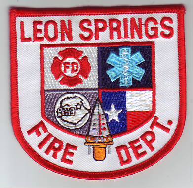 Leon Springs Fire Dept (Texas)
Thanks to Dave Slade for this scan.
Keywords: department