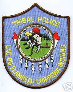 Lac Du Flambeau Chippewa Indians Tribal Police (Wisconsin)
Thanks to apdsgt for this scan.
