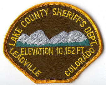 Lake County Sheriff's Dept
Thanks to Enforcer31.com for this scan.
Keywords: colorado department leadville sheriffs