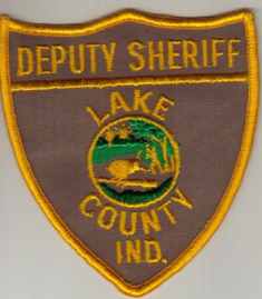 Lake County Sheriff Deputy
Thanks to BlueLineDesigns.net for this scan.
Keywords: indiana