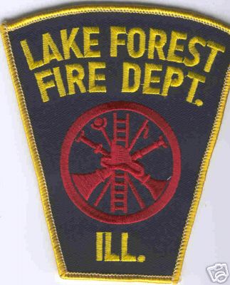 Lake Forest Fire Dept
Thanks to Brent Kimberland for this scan.
Keywords: illinois department